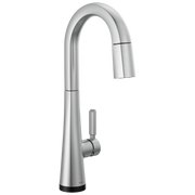 Delta Monrovia® Single Handle Pull-Down Bar/Prep Faucet with Touch<sub>2</sub>O® Technology