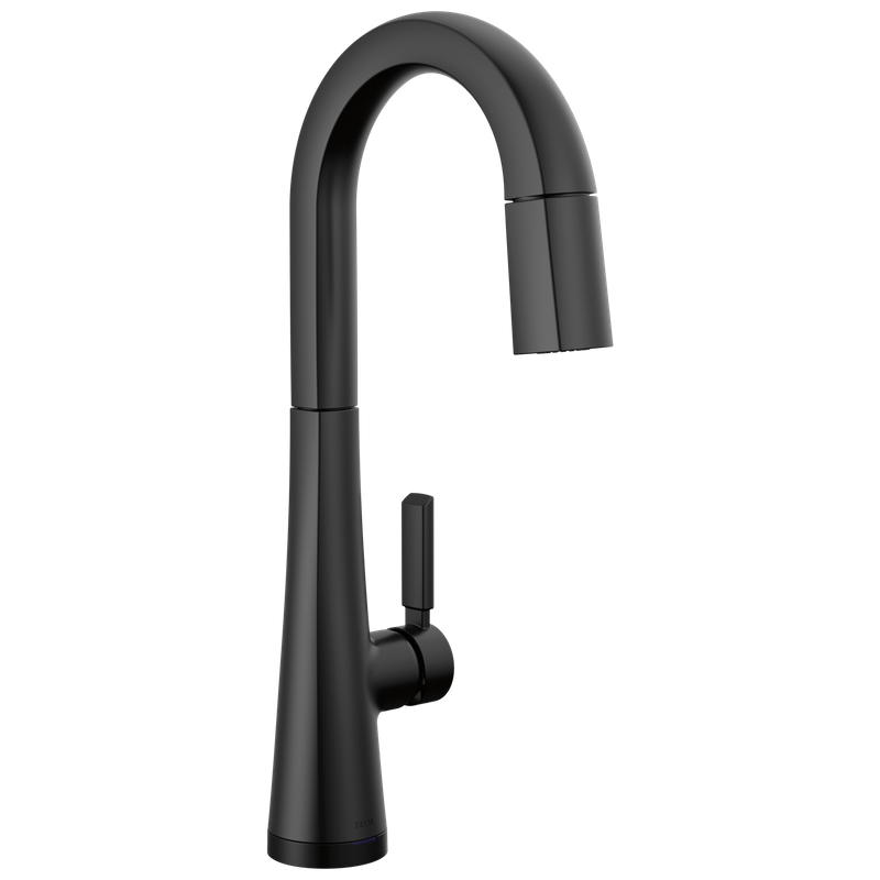 Delta Monrovia® Single Handle Pull-Down Bar/Prep Faucet with Touch<sub>2</sub>O® Technology