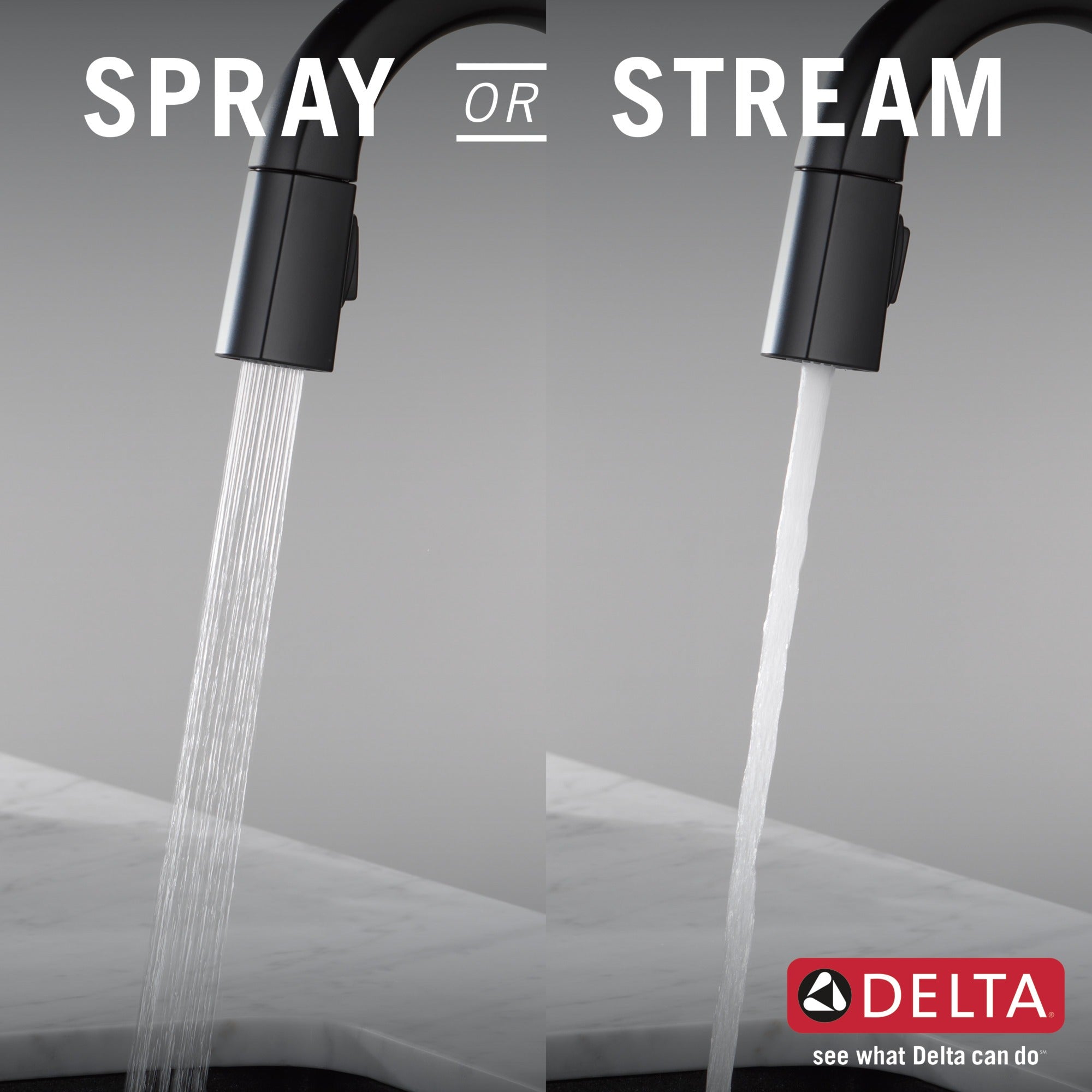 Delta Monrovia® Single Handle Pull-Down Bar/Prep Faucet with Touch<sub>2</sub>O® Technology