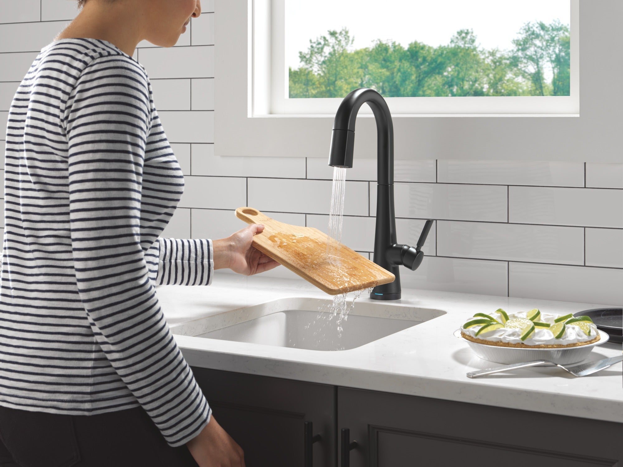 Delta Monrovia® Touch2O® Bar / Prep Faucet with Touchless Technology