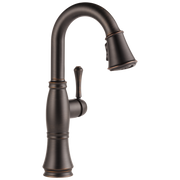 Delta Cassidy® Single Handle Pull-Down Bar / Prep Faucet