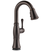 Delta Cassidy® Single Handle Pull-Down Bar / Prep Faucet with Touch<sub>2</sub>O® Technology