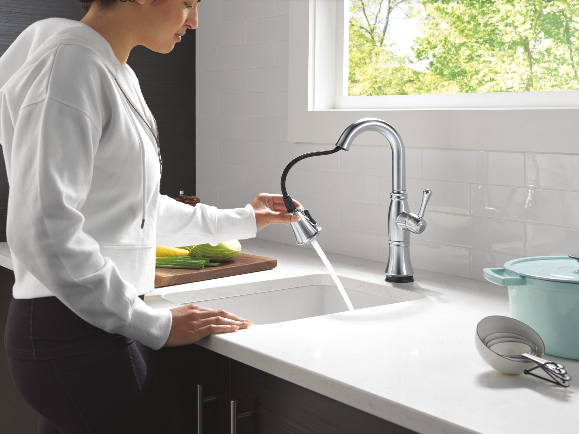 Delta Cassidy® Touch2O® Bar / Prep Faucet with Touchless Technology