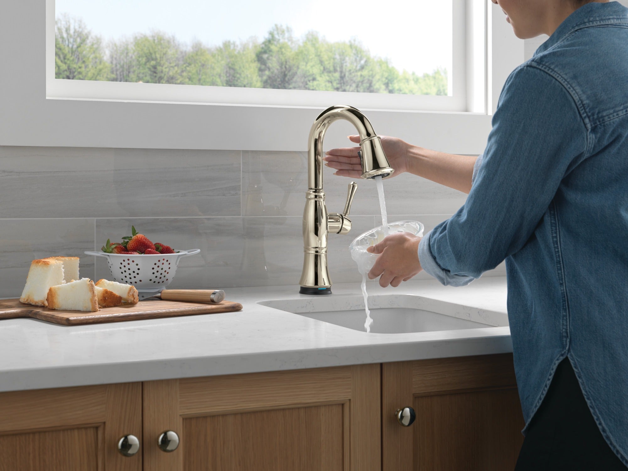 Delta Cassidy® Touch2O® Bar / Prep Faucet with Touchless Technology