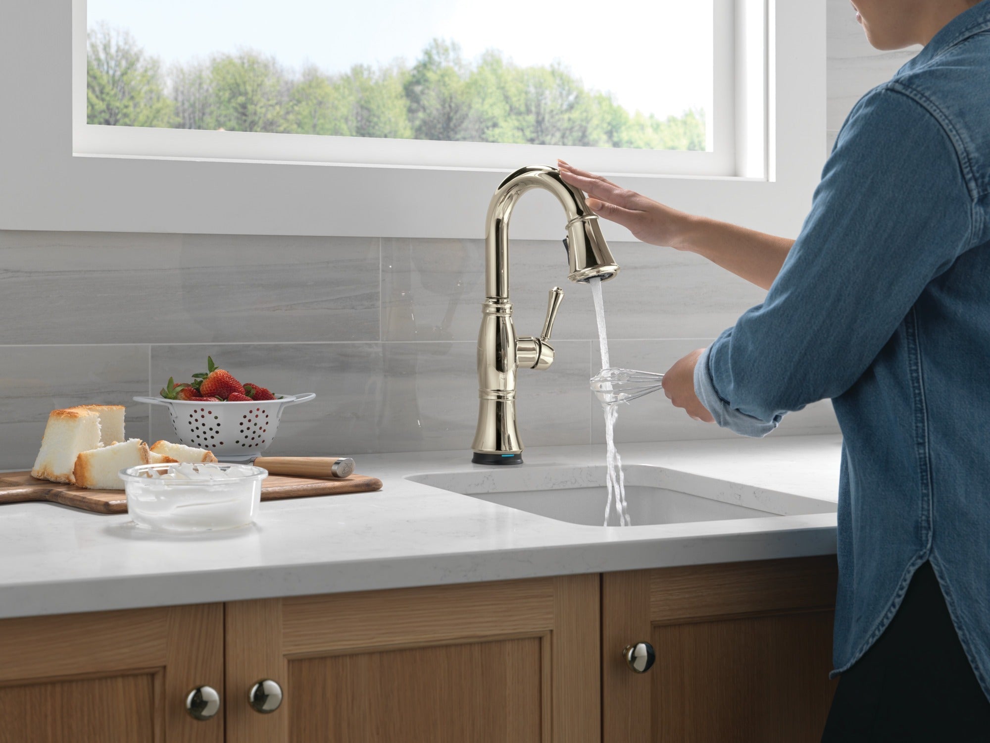 Delta Cassidy® Touch2O® Bar / Prep Faucet with Touchless Technology