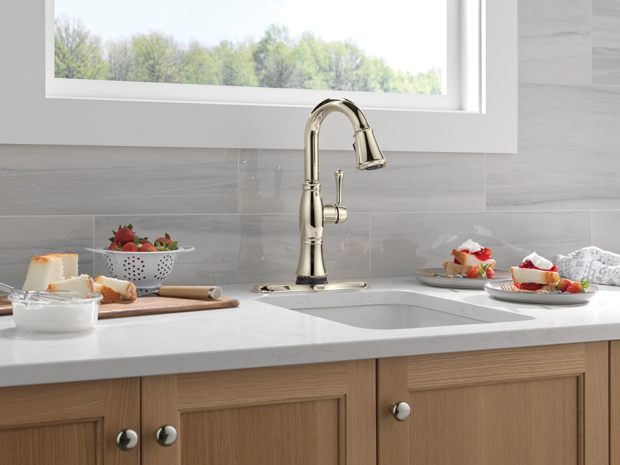 Delta Cassidy® Touch2O® Bar / Prep Faucet with Touchless Technology