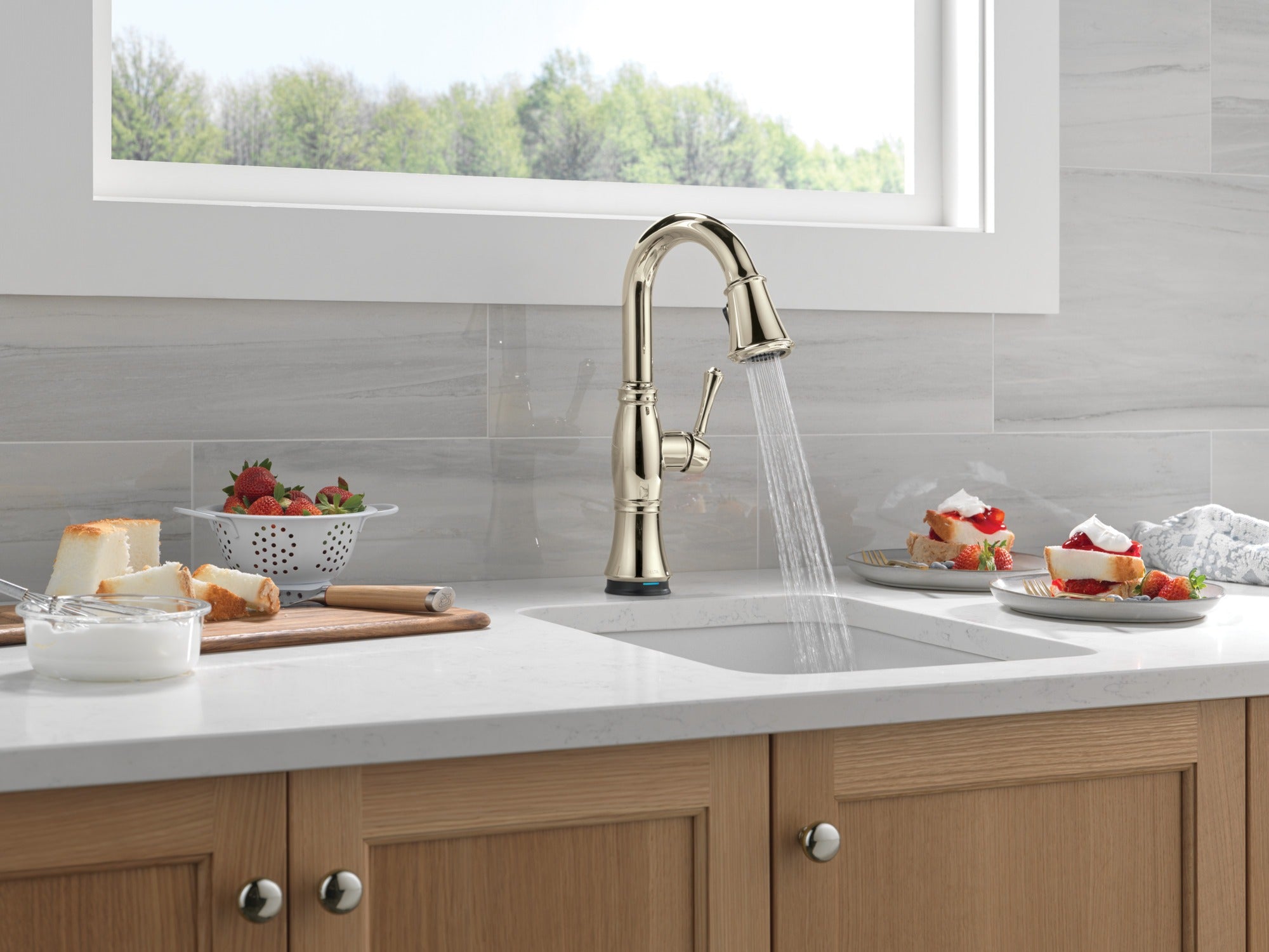 Delta Cassidy® Touch2O® Bar / Prep Faucet with Touchless Technology