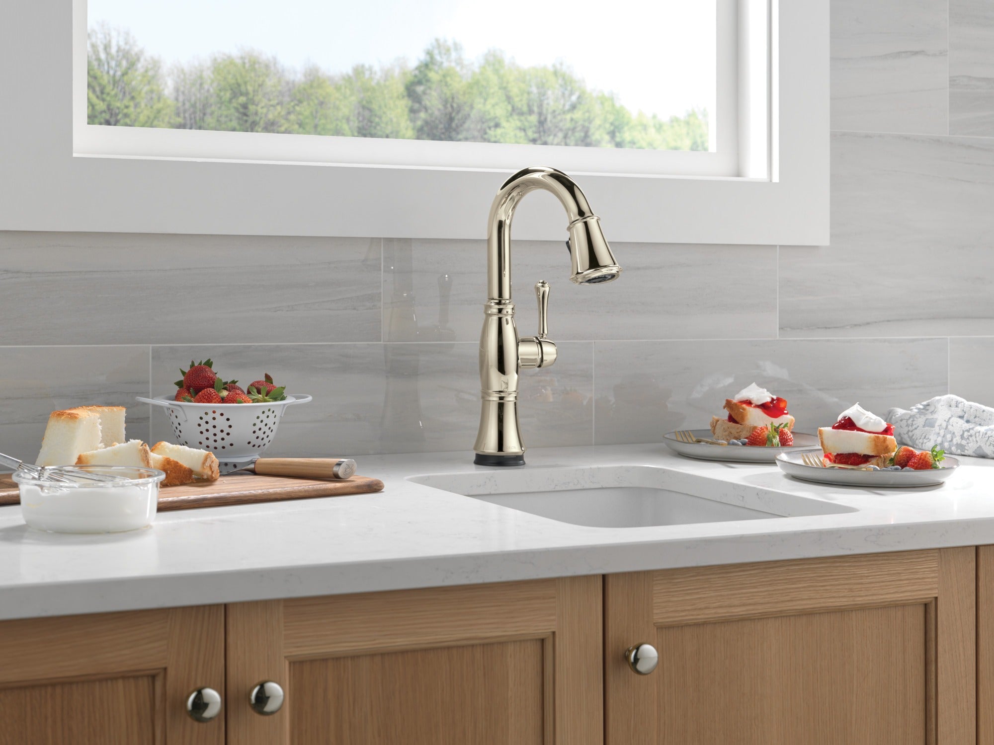 Delta Cassidy® Touch2O® Bar / Prep Faucet with Touchless Technology