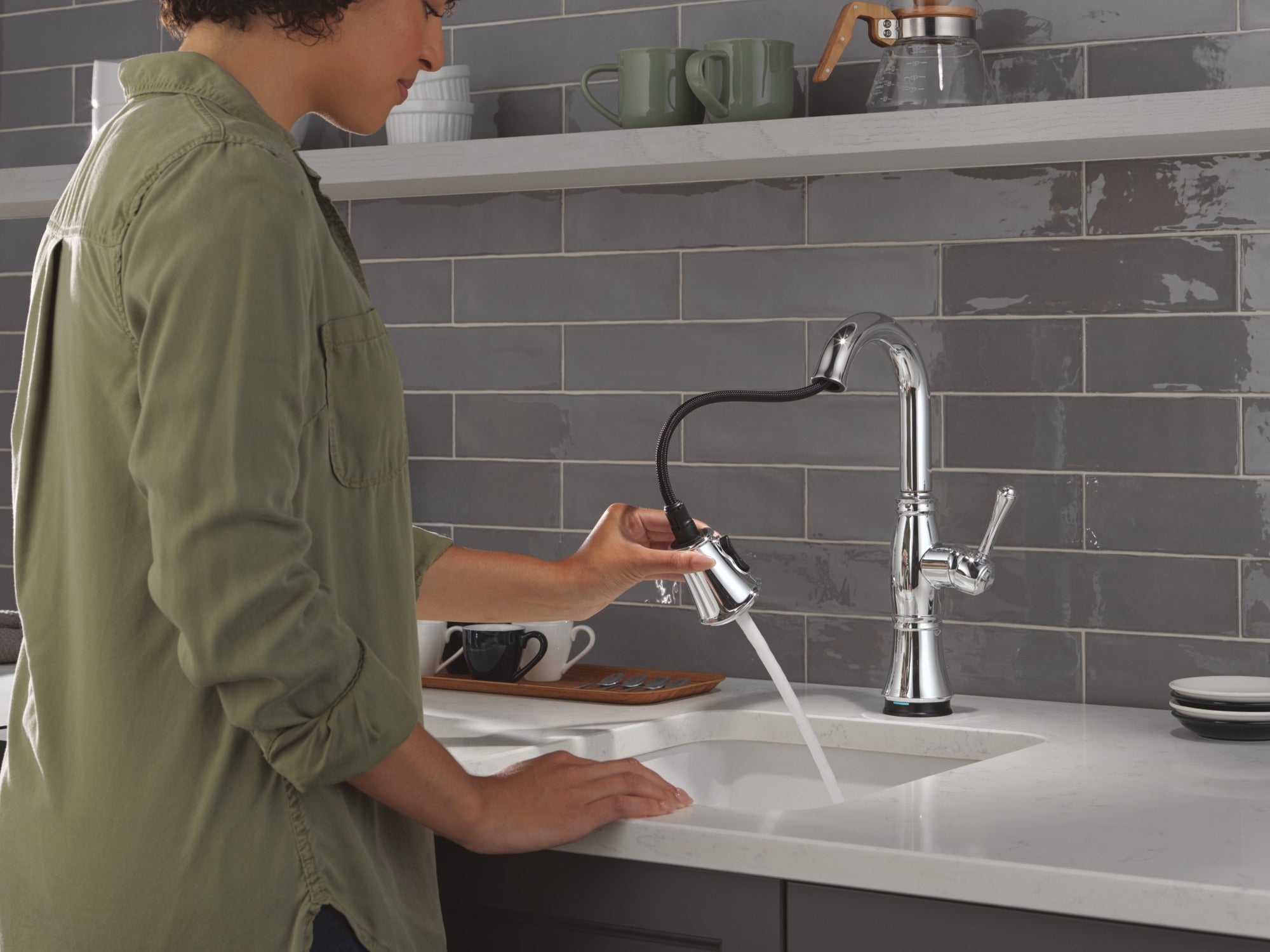 Delta Cassidy® Touch2O® Bar / Prep Faucet with Touchless Technology