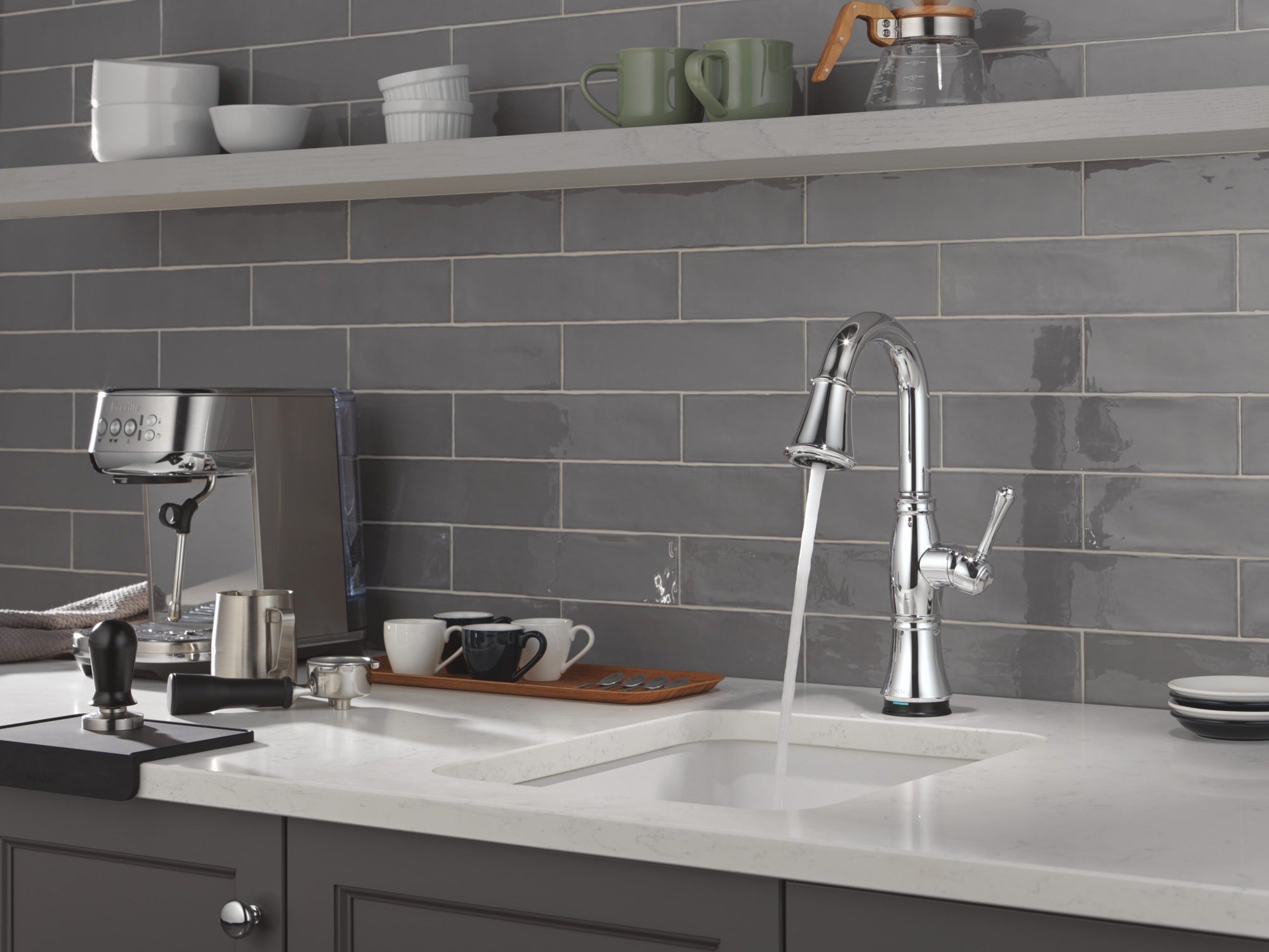 Delta Cassidy® Touch2O® Bar / Prep Faucet with Touchless Technology
