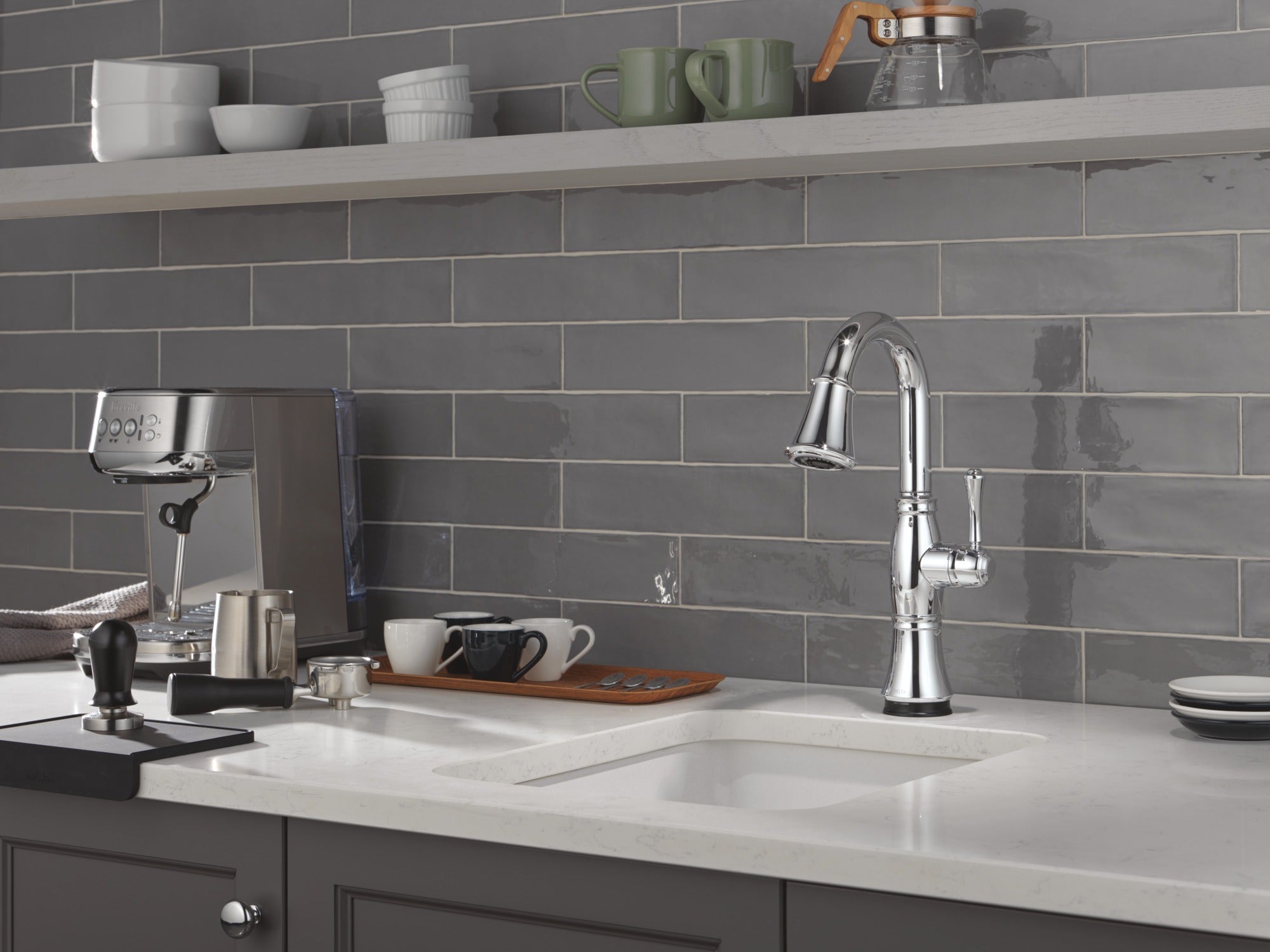 Delta Cassidy® Touch2O® Bar / Prep Faucet with Touchless Technology