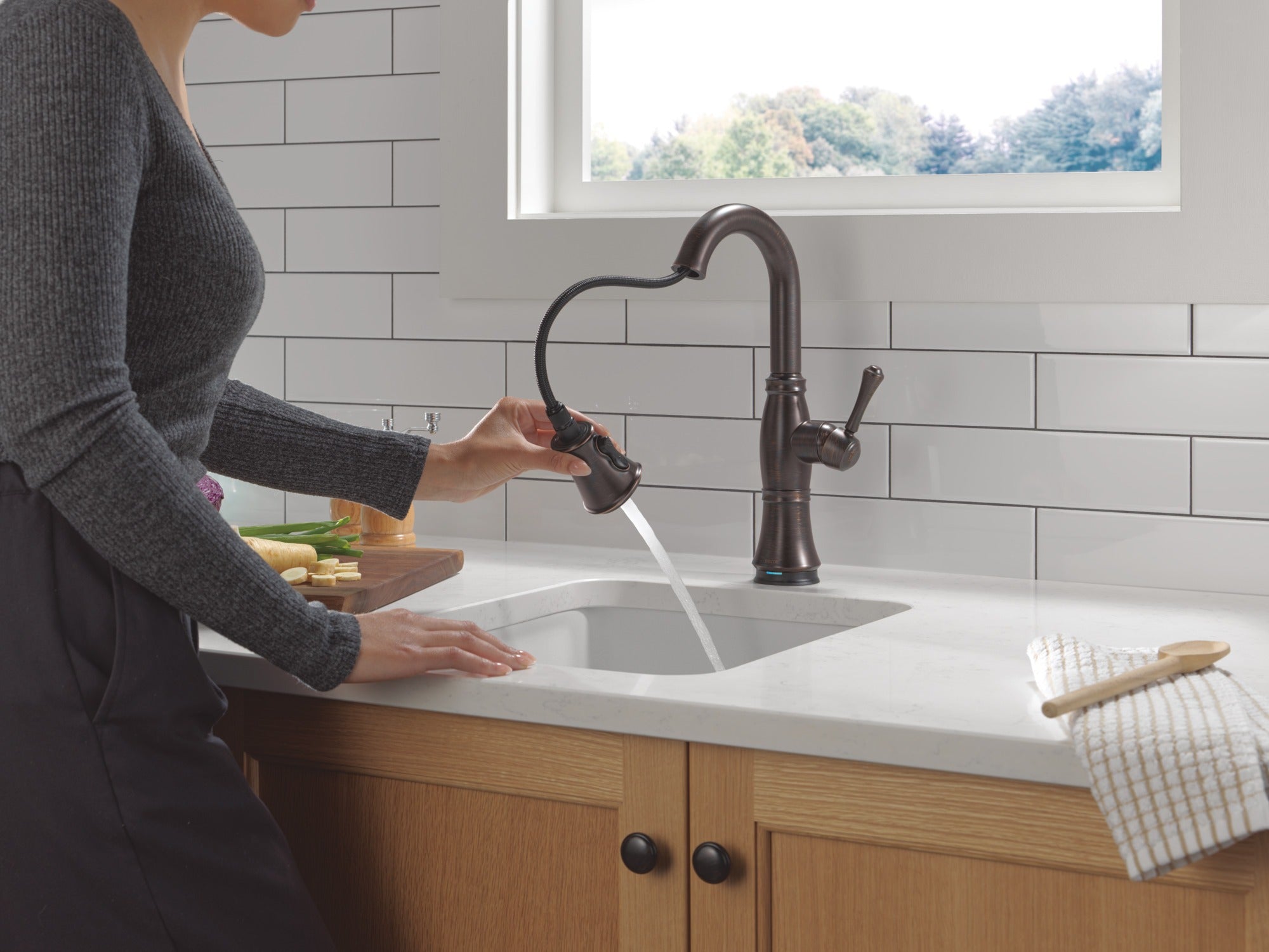 Delta Cassidy® Touch2O® Bar / Prep Faucet with Touchless Technology