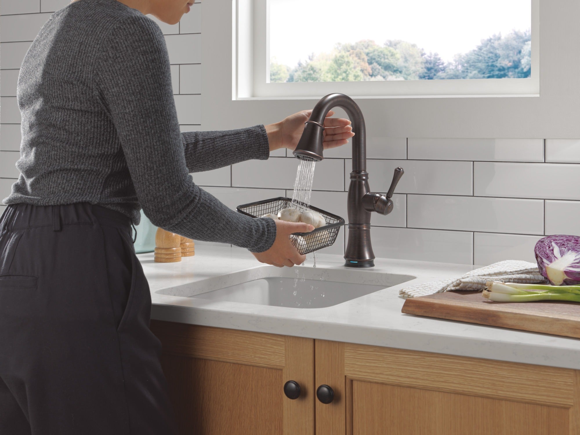 Delta Cassidy® Touch2O® Bar / Prep Faucet with Touchless Technology