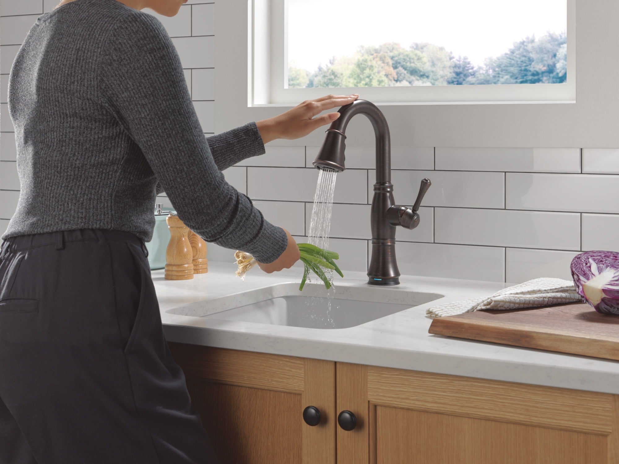 Delta Cassidy® Touch2O® Bar / Prep Faucet with Touchless Technology
