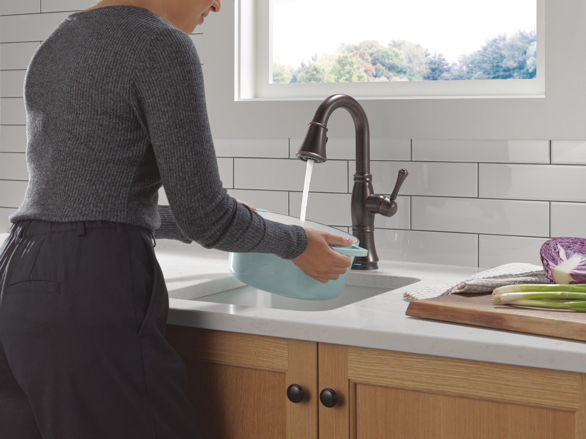 Delta Cassidy® Touch2O® Bar / Prep Faucet with Touchless Technology
