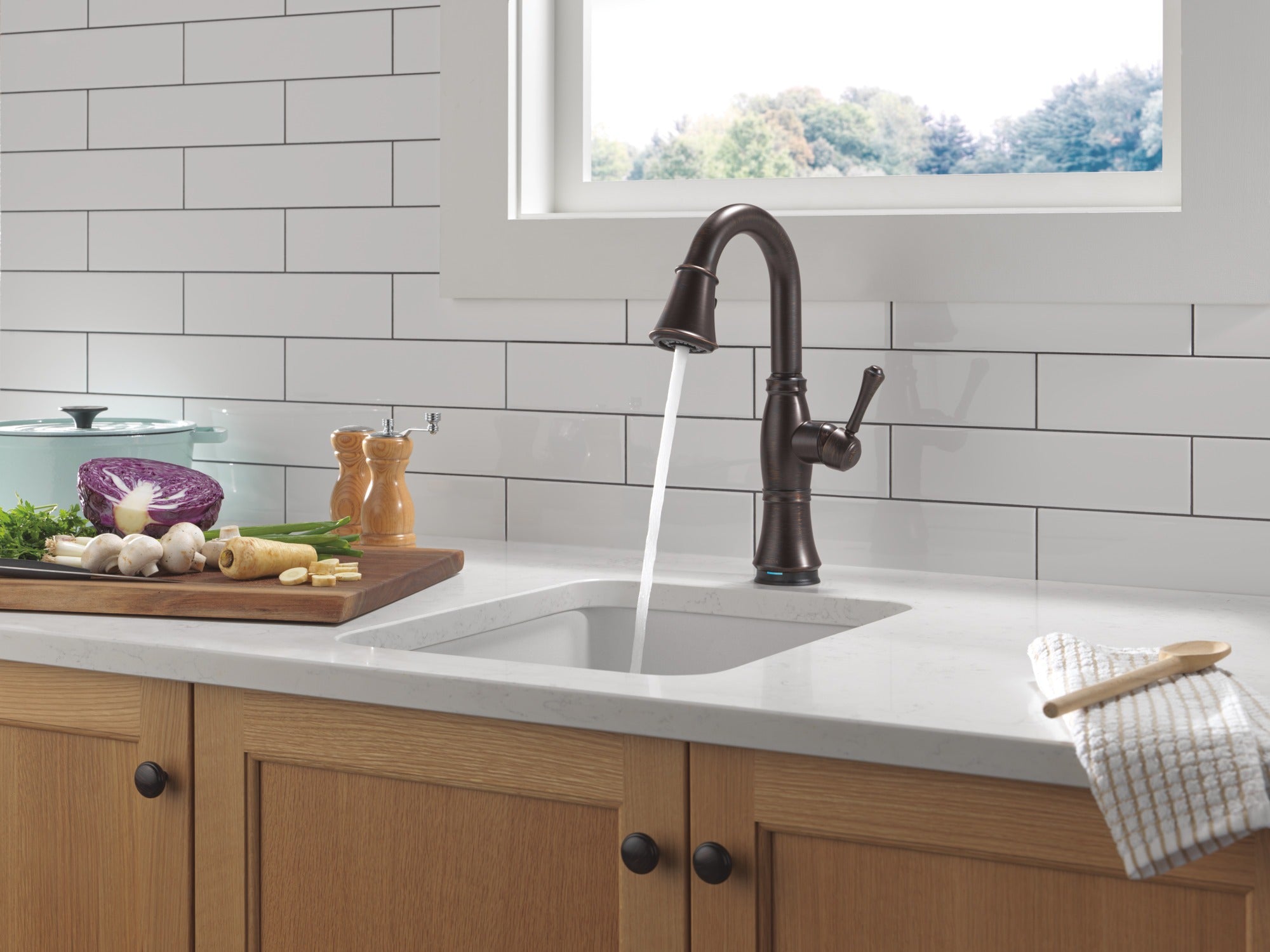 Delta Cassidy® Touch2O® Bar / Prep Faucet with Touchless Technology