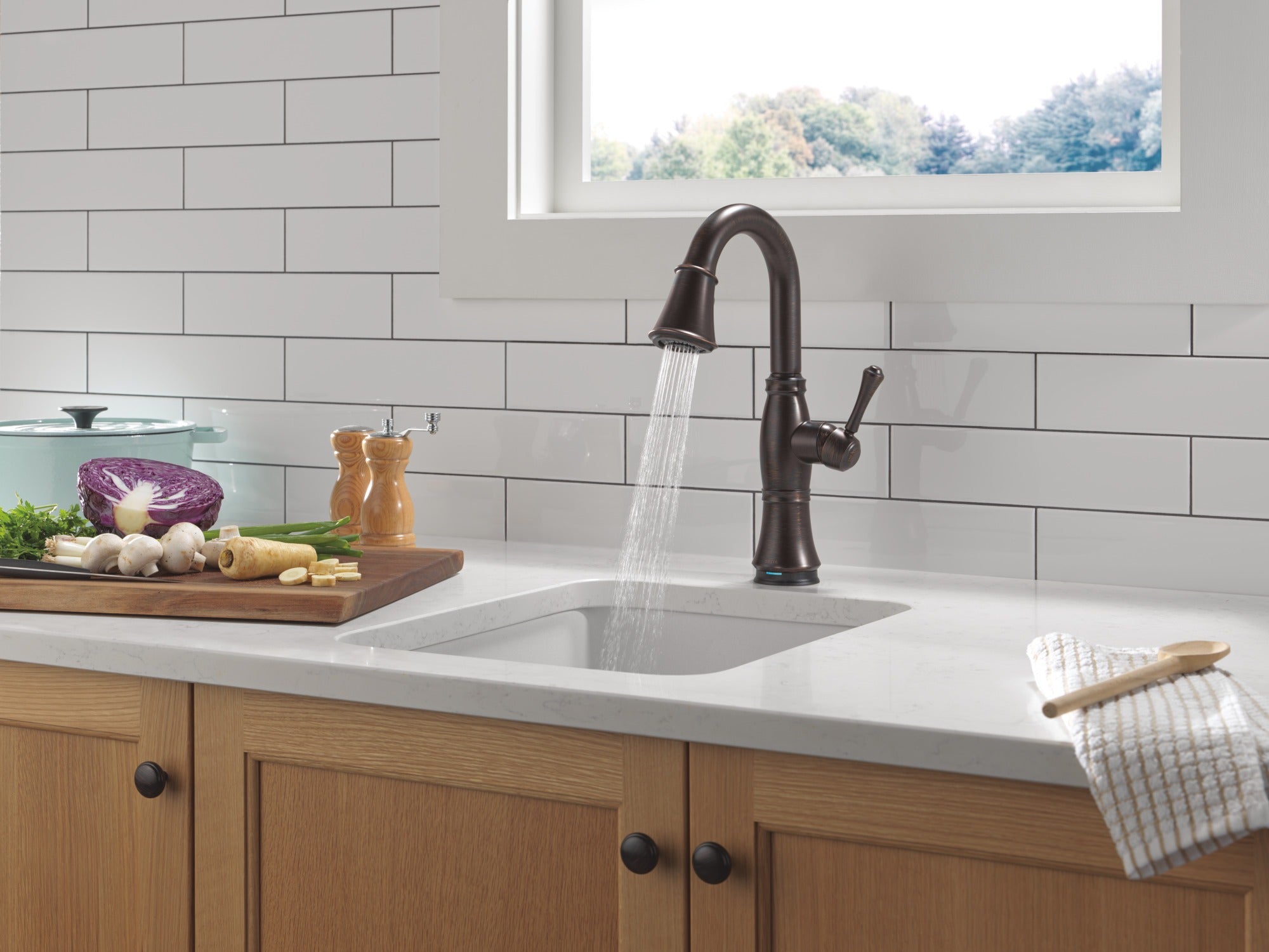 Delta Cassidy® Touch2O® Bar / Prep Faucet with Touchless Technology
