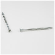 Hardware Resources #9 x 3" Zinc Plated Square/Phillips Drive Type 17 Coarse Thread Flat Head Nib Screw Sold by the Keg