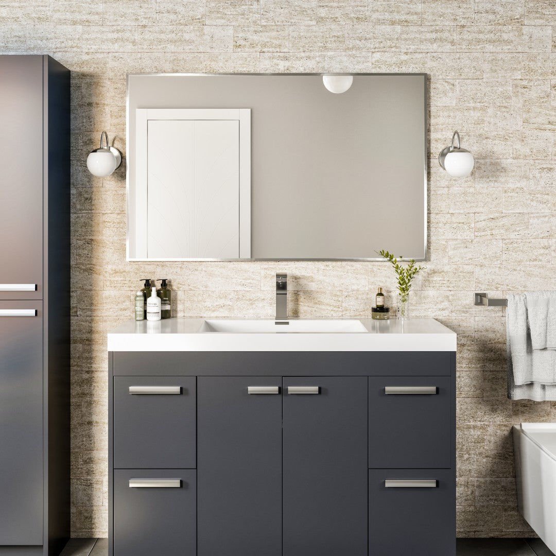 Eviva Sax Metal Framed Mirror