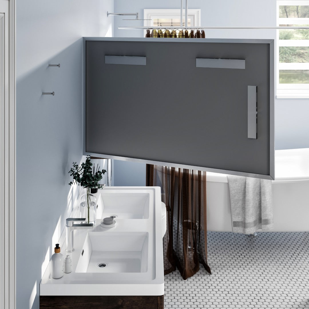 Eviva Sax Metal Framed Mirror
