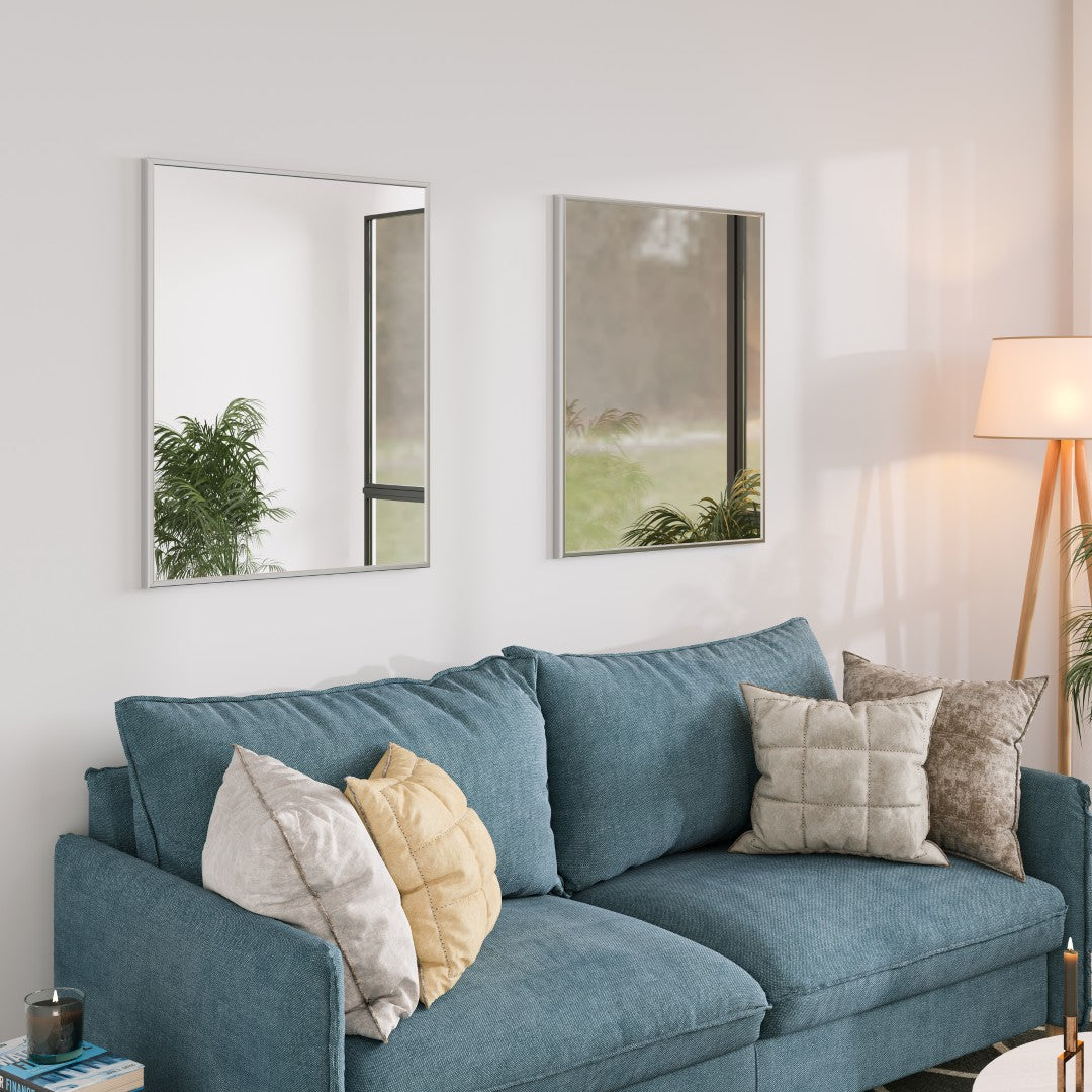Eviva Sax Metal Framed Mirror