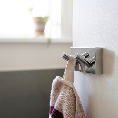 HOUSE - Double Towel Hook, Length 90 mm