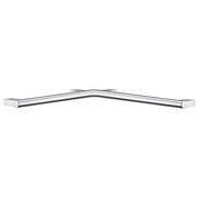LIVING - Corner Grab Bar, Chromed stainless steel, 730 x 730 mm