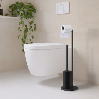 BESLAGSBODEN - Toilet Roll Holder/Toilet Brush. Free Standing