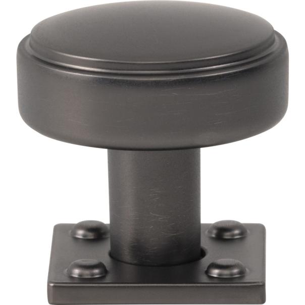Atlas Homewares Benning Knob With Backplate