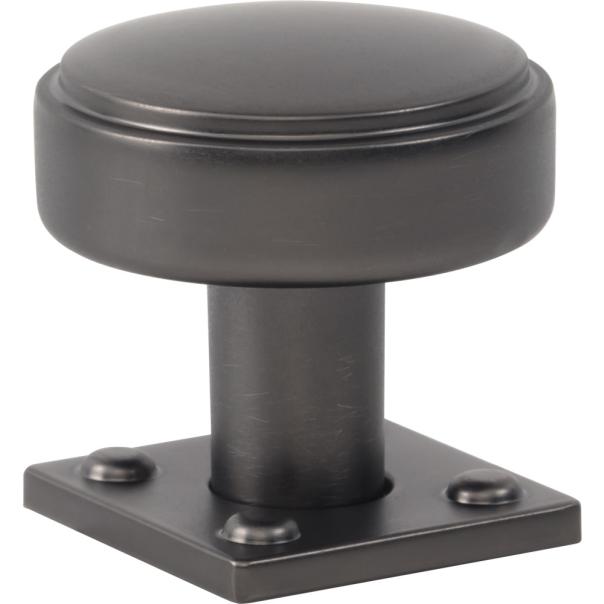 Atlas Homewares Benning Knob With Backplate