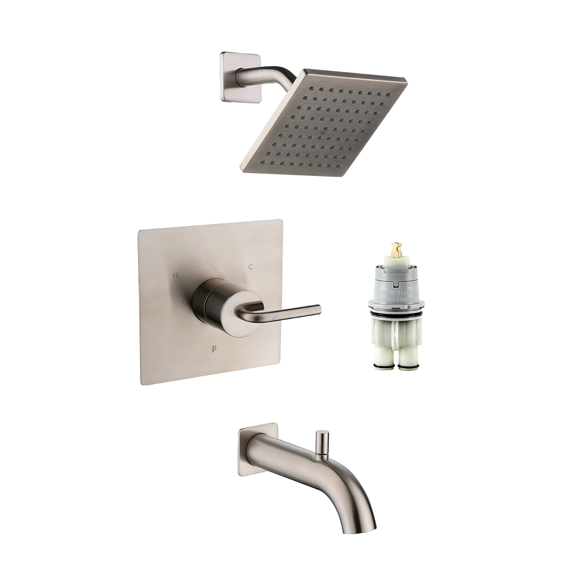 Shower System Set Square