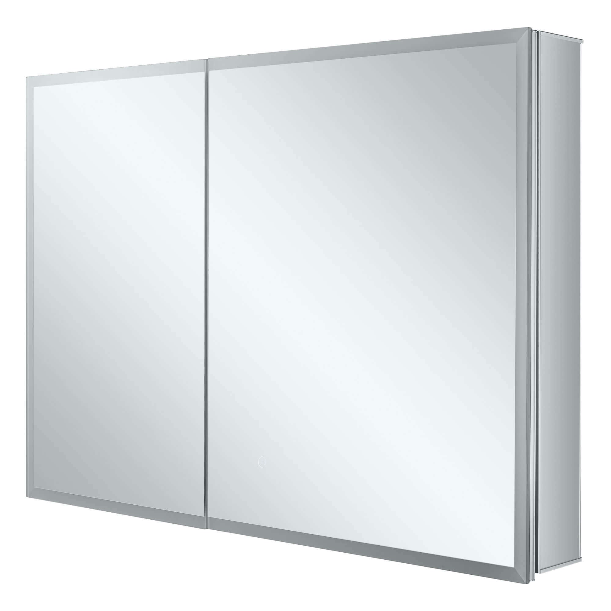 Fine Fixtures Aura™ Smart Medicine Cabinet With Framed Led