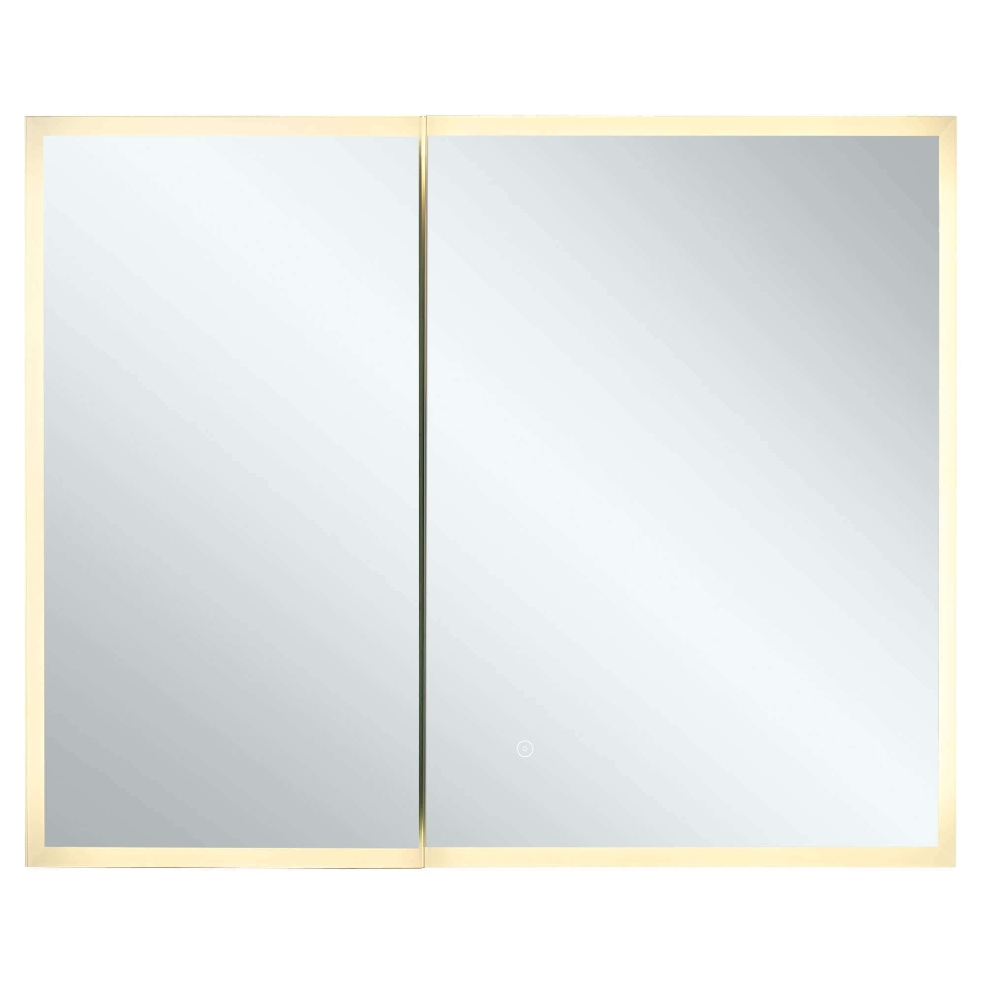 Fine Fixtures Aura™ Smart Medicine Cabinet With Framed Led