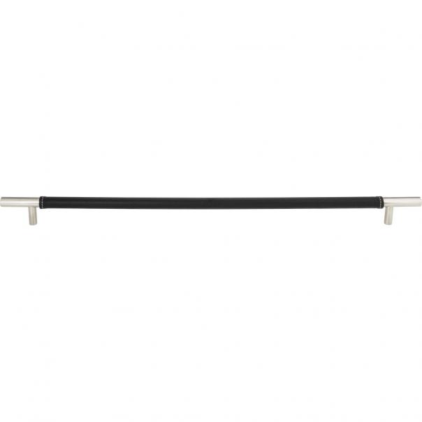 Atlas Homewares Zanzibar Black Leather Pull