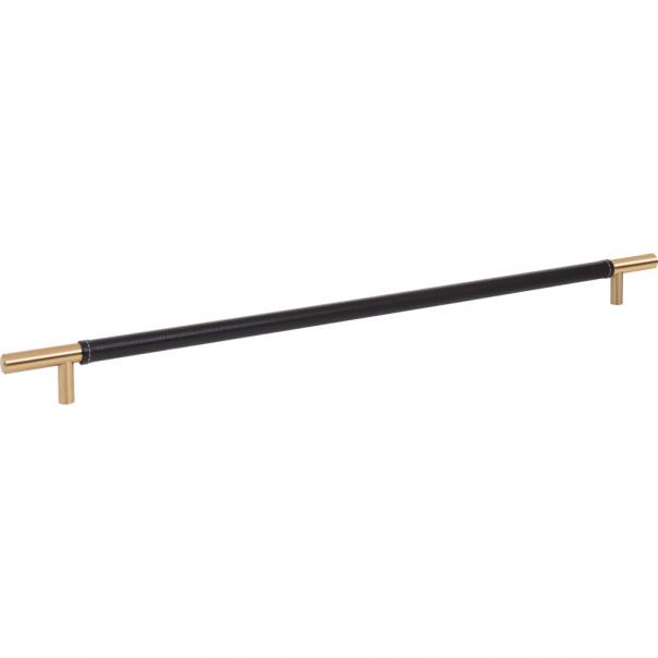 Atlas Homewares Zanzibar Black Leather Pull
