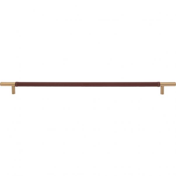 Atlas Homewares Zanzibar Brown Leather Pull