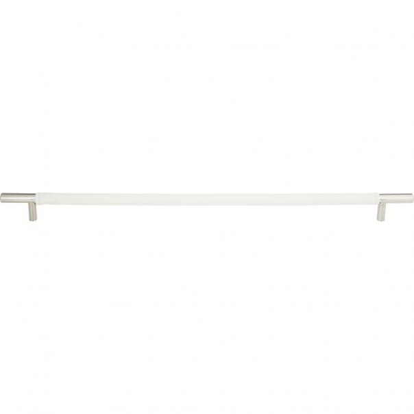 Atlas Homewares Zanzibar White Leather Pull