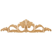Hardware Resources 20" W x 1/4" D x 5-1/2" H Hand Carved Cherry Shell Onlay