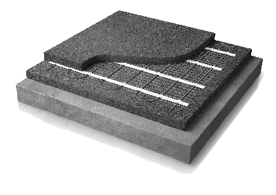 Warmup Snow Melting Cable,251', 16.4' cold lead, 12 W/ft, twin-conductor heating cable, 12.5 Amps, 240V, 3000W.  Covers 62-104 Sq Ft of heated area