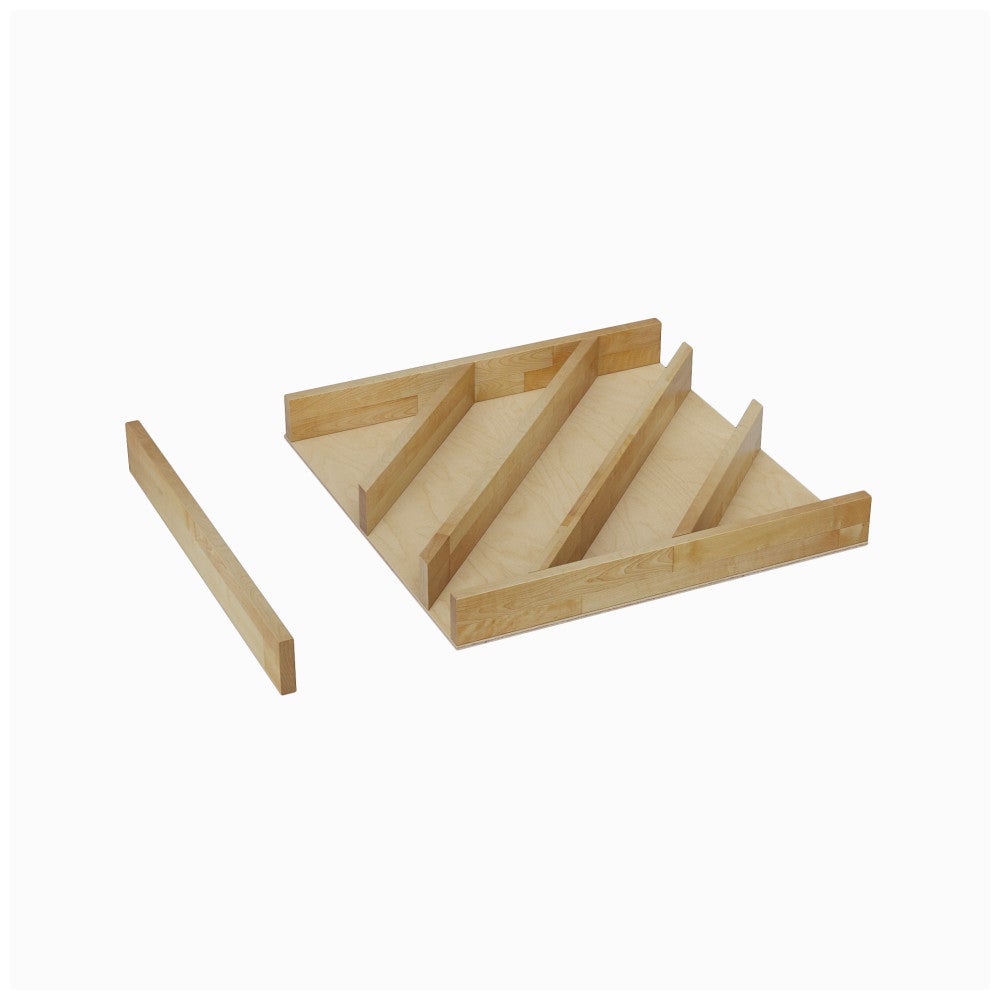 Hardware Resources 19" Angled Utensil Drawer Insert
