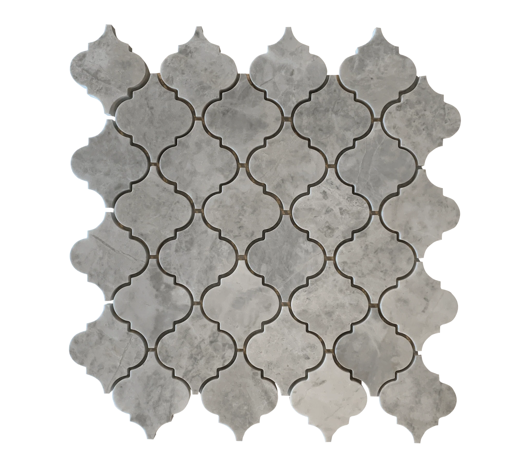 Casablanca Alicha White Marble Mosaic Polished