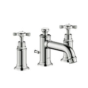AXOR Montreux Widespread Faucet 30 with Cross Handles and Pop-Up Drain, 1.2 GPM