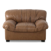 Moes Halston Lounge Chair Tan Leather AZ-1004-03