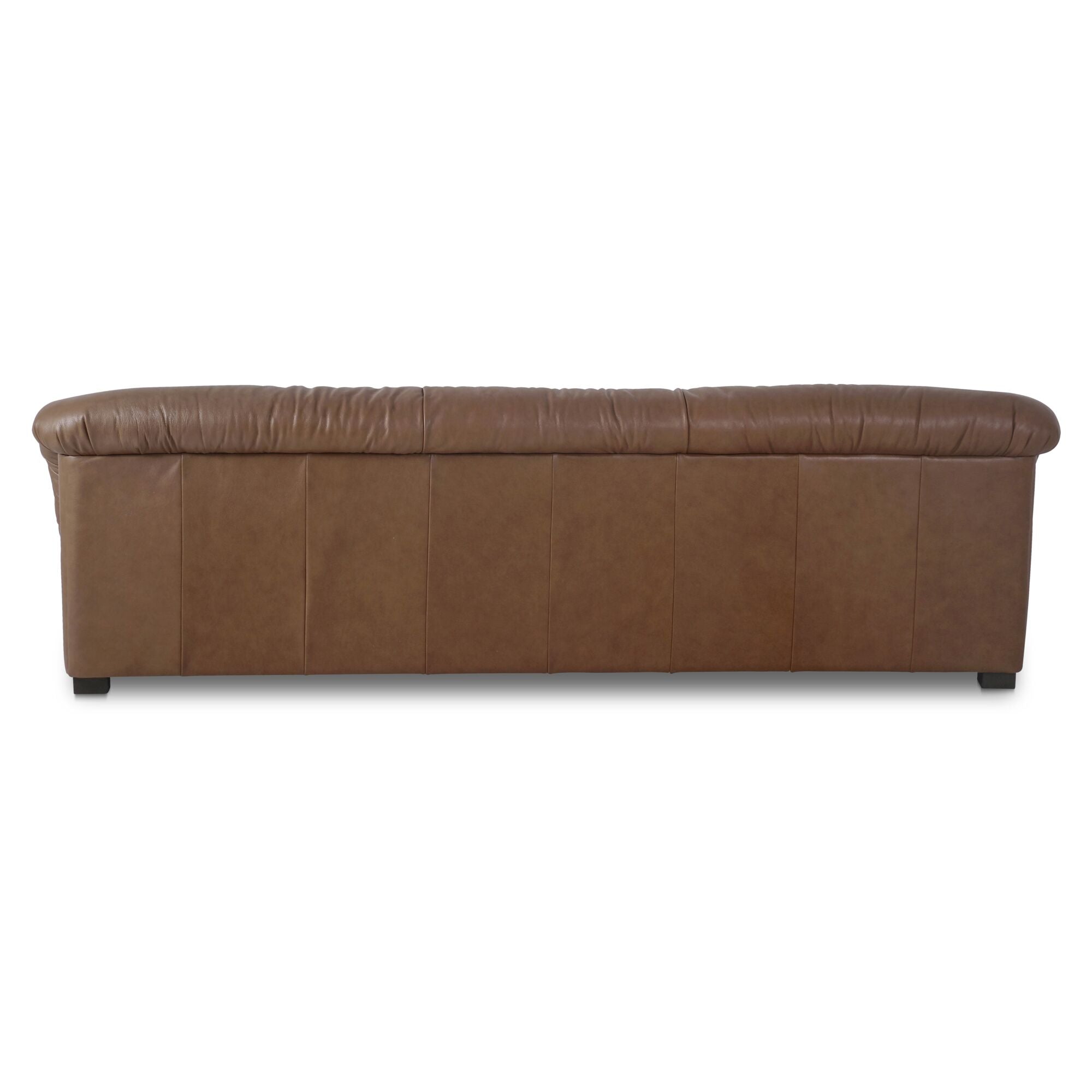 Moes Halston Sofa Tan Leather AZ-1005-03