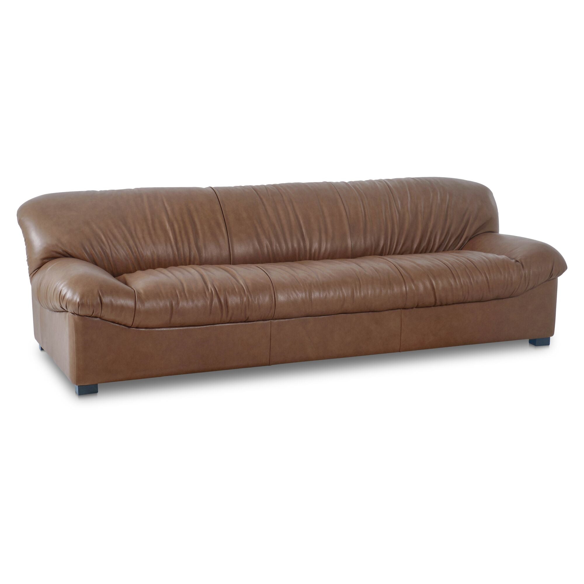 Moes Halston Sofa Tan Leather AZ-1005-03