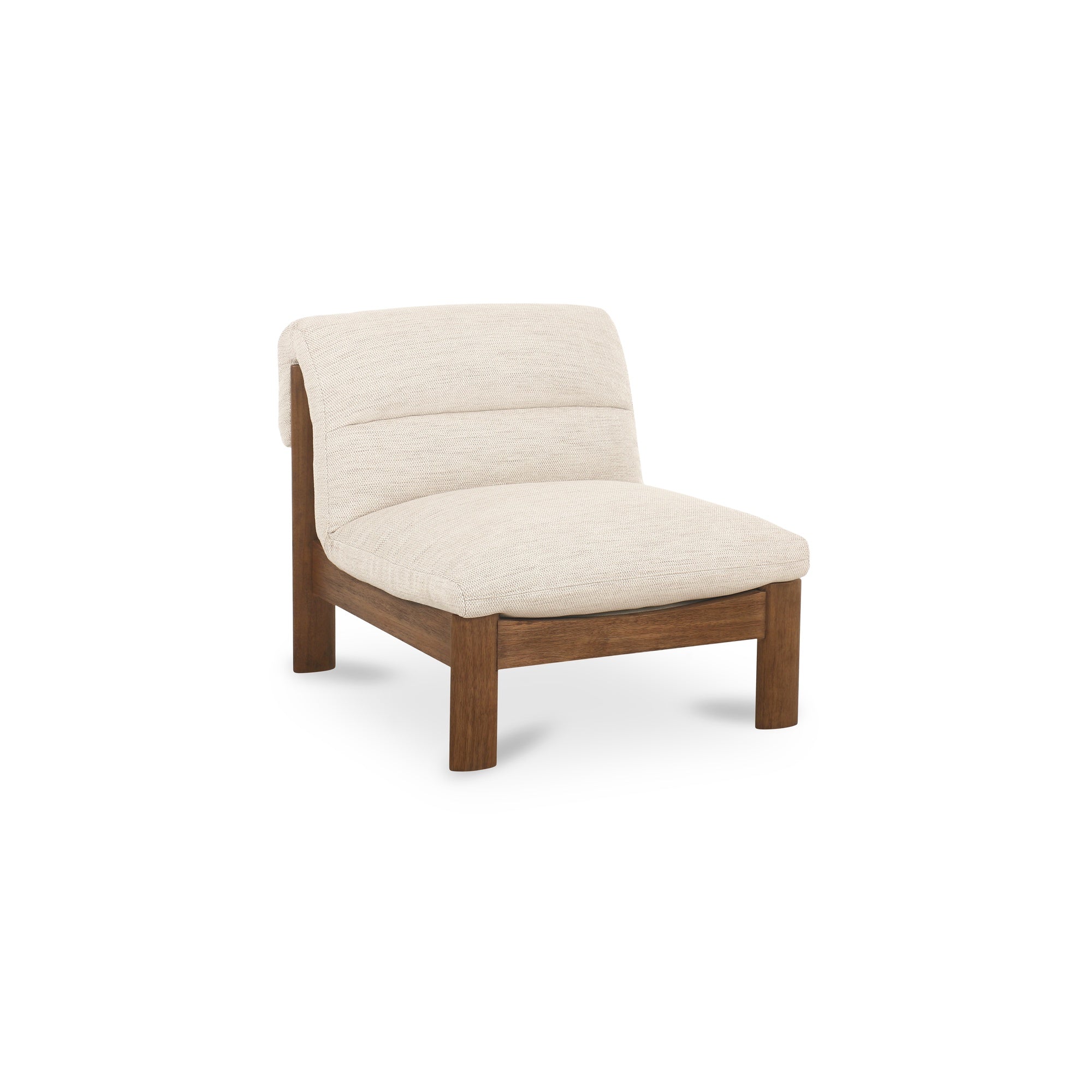 Moes Pierce Accent Chair Flecked Beige AZ-1006-34