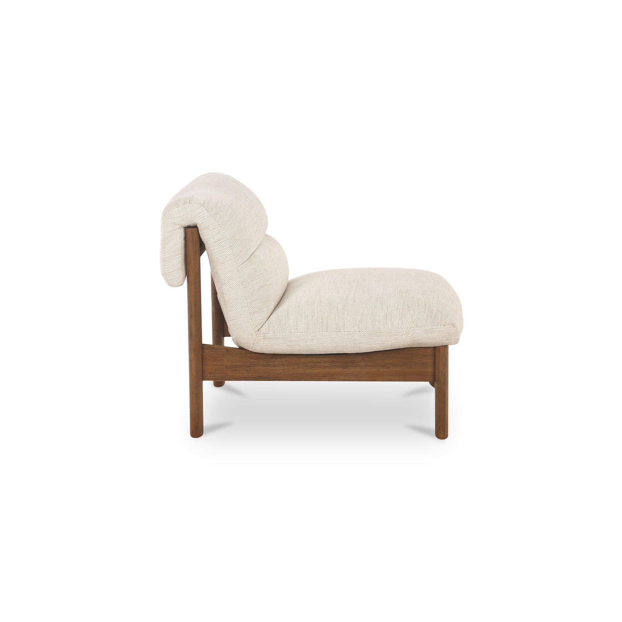 Moes Pierce Accent Chair Flecked Beige AZ-1006-34