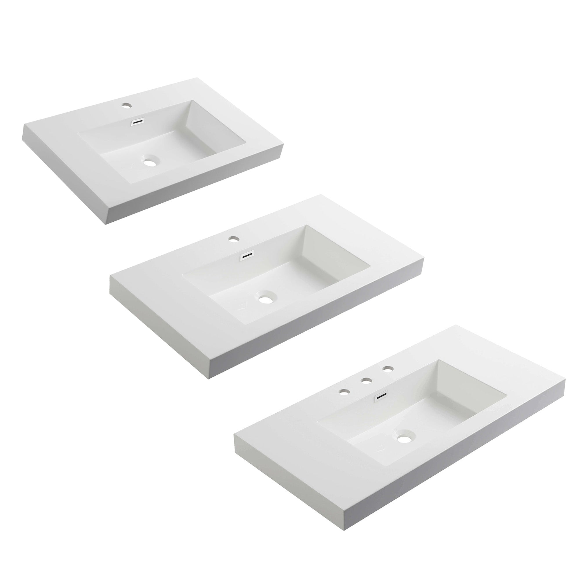 Blossom A10 Acrylic Top-Mount Basin 24"-36"