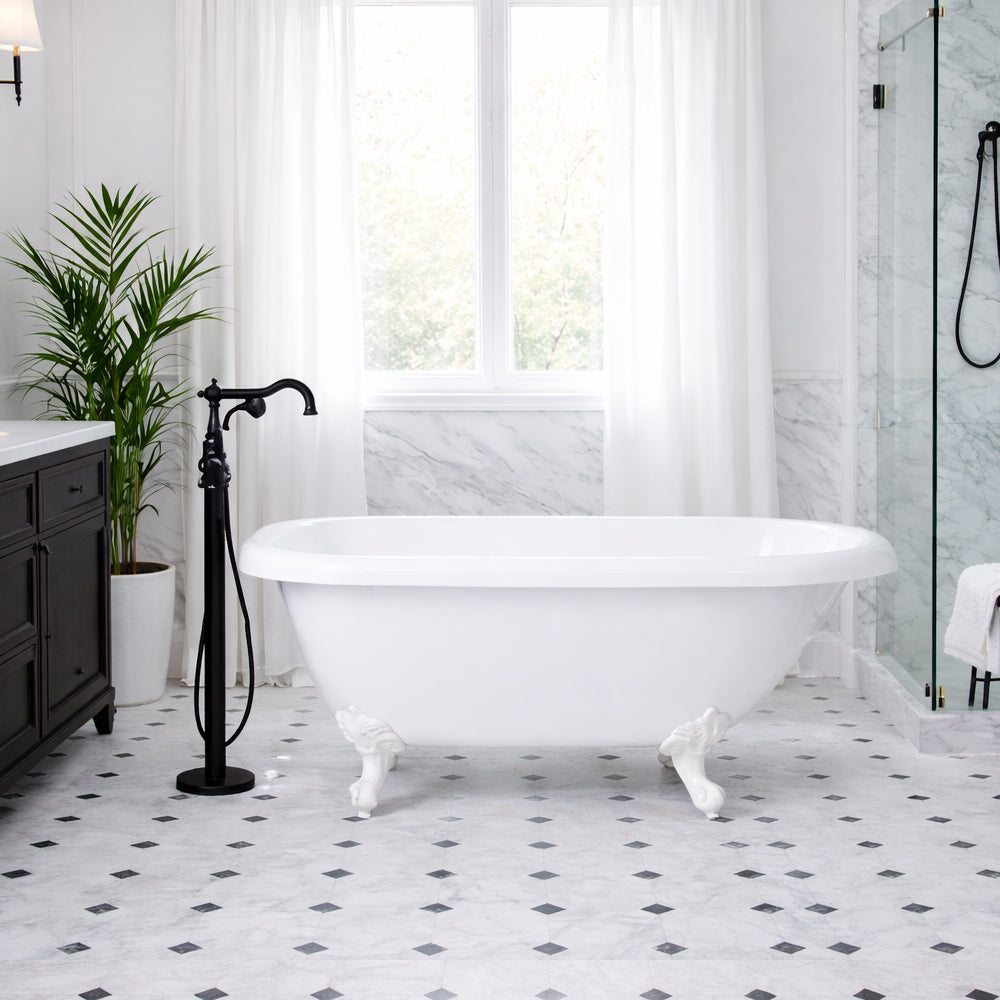 Maidstone Adair Acrylic Clawfoot Classic Tub - Imperial Feet