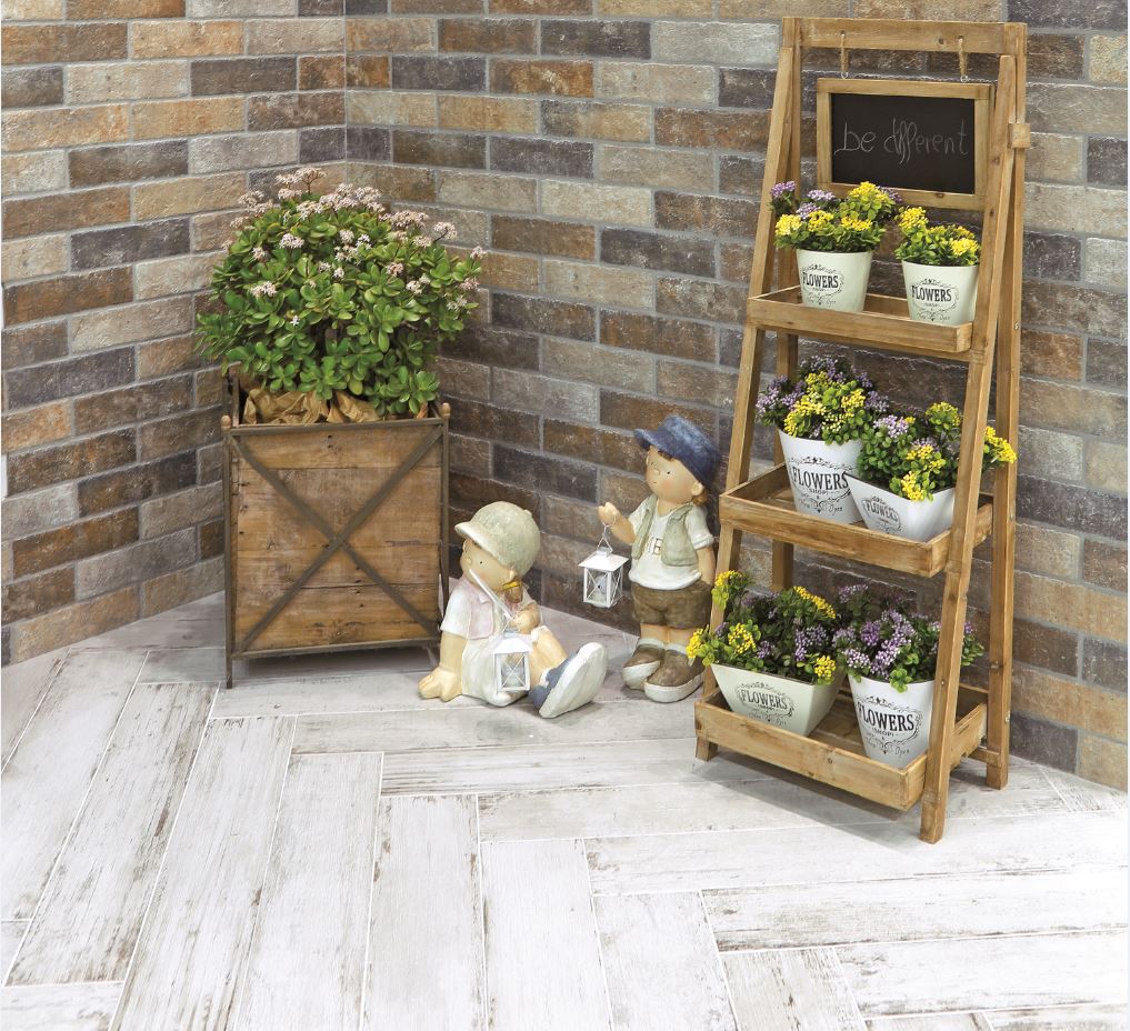 Alpine Wood 6" x 36" Porcelain Tile – Blanco
